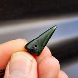New Zealand Greenstone Pounamu Pendant Necklace (AJJC2317)