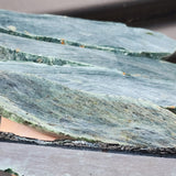 1kg Raw New Zealand Greenstone / Pounamu Carving Slices (R14B175)