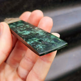 NZ Greenstone Pounamu Toki Pendant Necklace (N405)