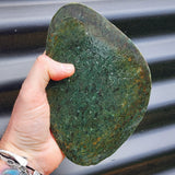 1kg Raw New Zealand Greenstone / Pounamu Carving Slice (R14B437)