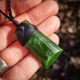 Natural Jade Toki Pendant Necklace (N1127)