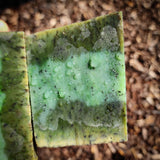 757g Raw Nephrite Jade Carving Slice (R14B749)