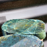 1kg Raw New Zealand Greenstone / Pounamu Carving Slices (R14B413)