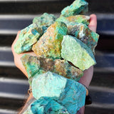 1kg Natural Genuine Arizona Turquoise Carving Rocks