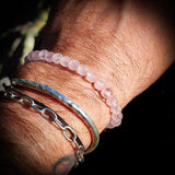 Rose Quartz Elastic Bracelet