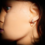 12mm Solid 925 Sterling Silver Sleeper Hoop Earrings