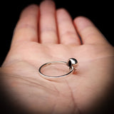 CLEARANCE Solid 925 Sterling Silver Skull Ring