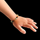 Amber Teething Bracelet / Anklet - Mixed Polished Amber & Aventurine