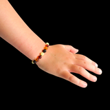 Amber Teething Bracelet  / Anklet - Mixed Polished Amber