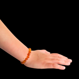 Amber Teething Bracelet / Anklet - Polished Honey