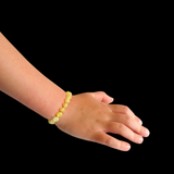 Amber Teething Bracelet / Anklet - Raw Lemon Amber
