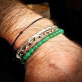 6mm Natural Aventurine Elastic Bracelet