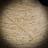 Childrens 925 Solid Sterling Silver Butterflies Necklace