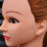 925 Sterling Silver Chipmunk Stud Earrings