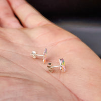 925 Sterling Silver Cupcake Stud Earrings