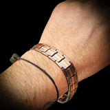 15mm Wide Copper Magnetic Chain Bracelet (50A19B2)