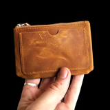 Genuine Leather Coin / Card Holder