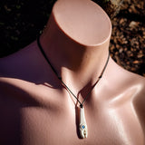 Manaia Drop Bone Carving Pendant Necklace - NZ Maori Inspired