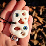 Manaia Bone Carving Pendant Necklace - NZ Maori Inspired