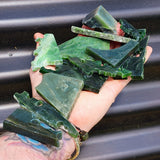 500g Raw Nephrite Jade Greenstone Carving Slices & Offcuts