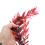 28cm Red Rotala Plastic Aquarium Plant