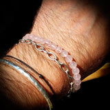 Rose Quartz Elastic Bracelet