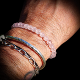 Rose Quartz Elastic Bracelet