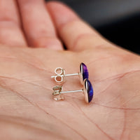 925 Sterling Silver Galaxy Stud Earrings