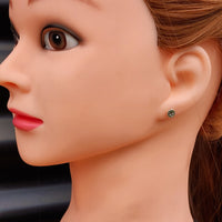925 Sterling Silver Lil Punk Screw Stud Earrings