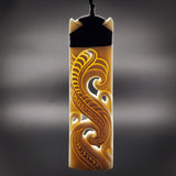 XL Koru Toki Bone Carving Pendant Necklace