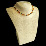Amber Teething Necklace - Mixed Polished Amber