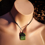 NZ Greenstone Pounamu Toki Pendant Necklace (N999)