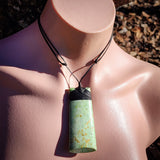 NZ Greenstone Pounamu Toki Pendant Necklace (N1019)