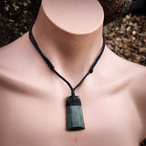 Natural Jade Toki Pendant Necklace (N1112