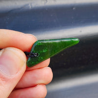 New Zealand Greenstone Pounamu Pendant Necklace (AJJC2341)