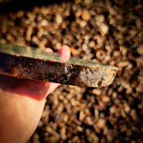775g Raw Nephrite Jade Carving Slice (R14B729)