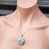 Solid Sterling Silver & Natural K2 Jasper Handmade Necklace