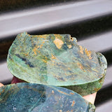 1kg Raw New Zealand Greenstone / Pounamu Carving Slices (R14B408)