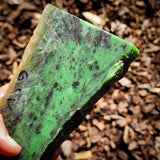 693g Raw Nephrite Jade Carving Slice (R14B778)
