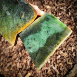 773g Raw Nephrite Jade Carving Slice (R14B752)