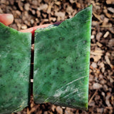 773g Raw Nephrite Jade Carving Slices (R14B767)