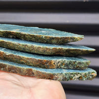 1kg Raw New Zealand Greenstone / Pounamu Carving Slices (R14B240)