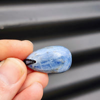 Natural Kyanite Drop Pendant Necklace (1BBB248)