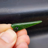 New Zealand Greenstone Pounamu Pendant Necklace (AJJC2342)