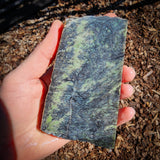 808g Raw Nephrite Jade Carving Slices (R14B760)