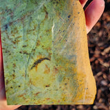 500g Raw Nephrite Jade Carving Slice (R14B700)