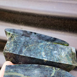 1kg Raw New Zealand Greenstone / Pounamu Carving Slices (R14B497)