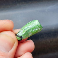 Natural Greenstone Pendant Necklace (AJJC2442)