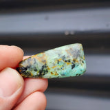 Natural Turquoise Toki Pendant Necklace (1BBB268)