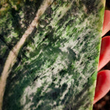 653g Raw Nephrite Jade Carving Slice (R14B718)